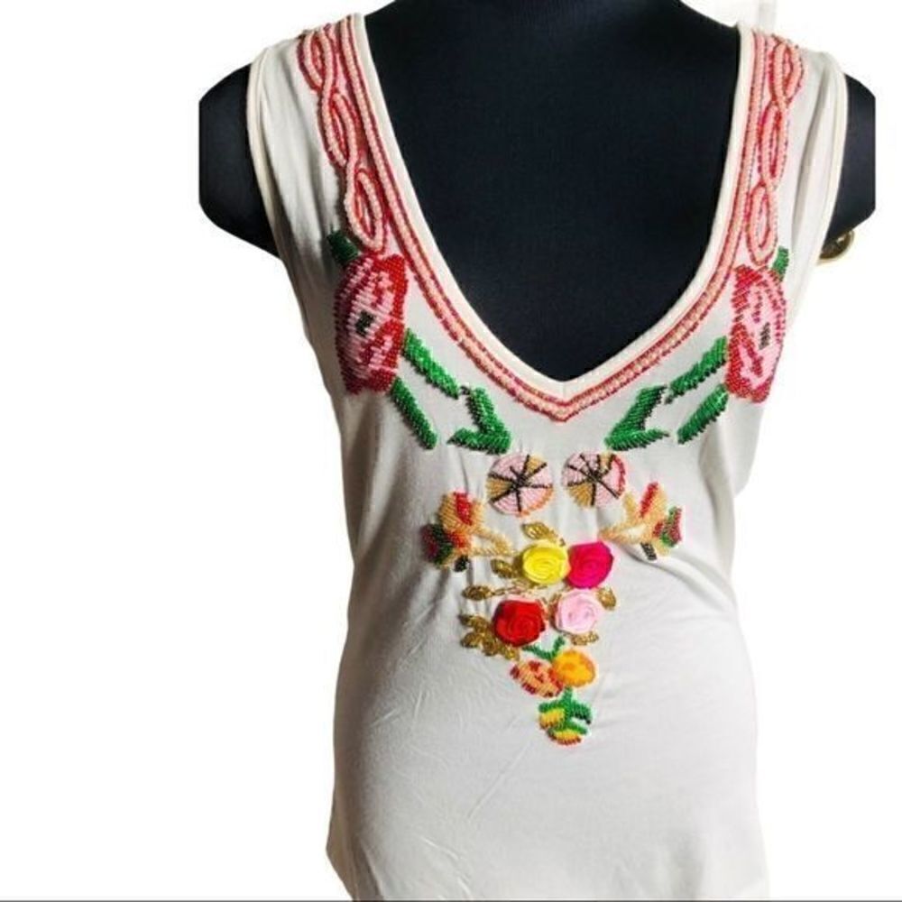 Aziz Rosette Tank Top - Picture 3 of 8